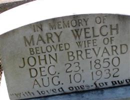 Mary Welch Brevard