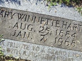 Mary Winnette Hartman Mary Winnette Hartman