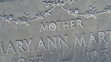 Maryann Elizabeth Sutherland Martyn