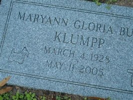 Maryann Gloria Buck Klumpp Maryann Gloria Buck Klumpp