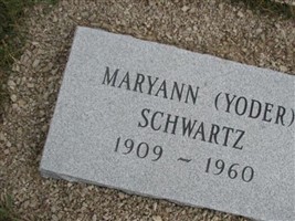 Maryann Yoder Schwartz Maryann Yoder Schwartz