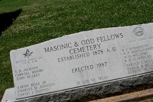 Masonic and Odd Fellows Cemetery