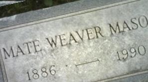 Mate D. Weaver Mason