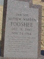 Mathew Warren Fooshee