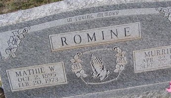 Mathie W. Romine