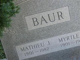 Mathieu J Baur Mathieu J Baur