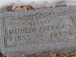 Mathilda Anderson Mathilda Anderson