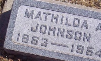 Mathilda Augusta Johnson Mathilda Augusta Johnson