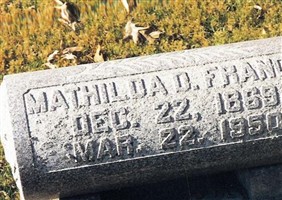 Mathilda Dorothy Franck