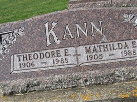 Mathilda E. Kann Mathilda E. Kann