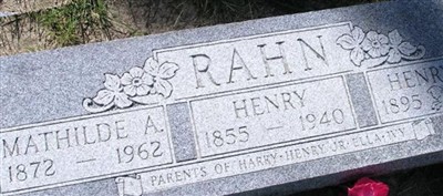Mathilde A. Rahn Mathilde A. Rahn