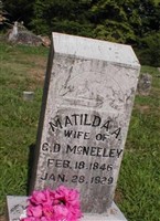 Matilda A. McNeeley Matilda A. McNeeley