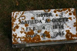 Matilda A. Reeg Goetz