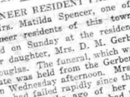 Matilda Adelaide Hill Spencer Matilda Adelaide Hill Spencer