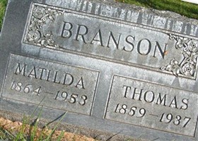 Matilda Alice Mack Branson Matilda Alice Mack Branson