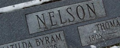 Matilda Byram Nelsom Matilda Byram Nelsom