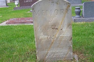 Matilda Caroline Butcher Fausett Matilda Caroline Butcher Fausett