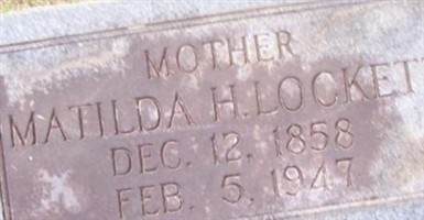 Matilda H. Lockett Matilda H. Lockett