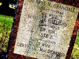 Matilda Halliday Crandall Matilda Halliday Crandall