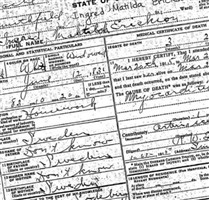 Matilda Ingrid Peterson Erickson