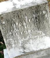 Matilda Jane Joiner Blaylock