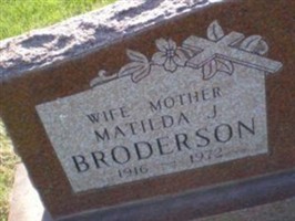Matilda Olson Broderson Matilda Olson Broderson