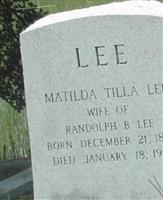 Matilda Tilla Lee