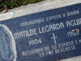 Matilde Legarda Aguirre Matilde Legarda Aguirre