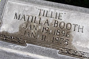 Matilla "Tillie" Booth