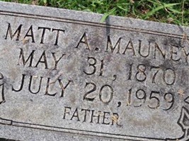 Matt A. Mauney