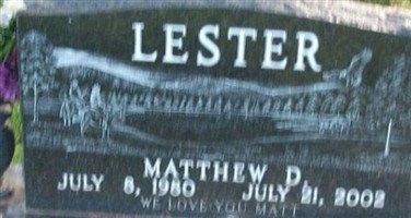 Matthew D. Lester Matthew D. Lester