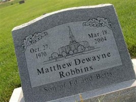 Matthew Dewayne Robbins Matthew Dewayne Robbins