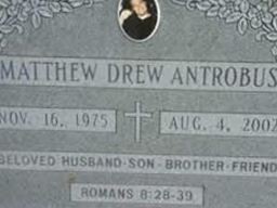 Matthew Drew Antrobus Matthew Drew Antrobus