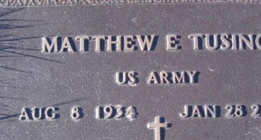 Matthew E. Tusing Matthew E. Tusing