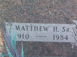 Matthew H. Anderson, Sr Matthew H. Anderson, Sr