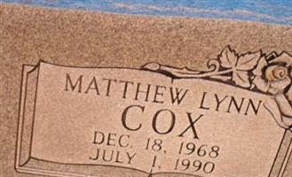 Matthew Lynn Cox