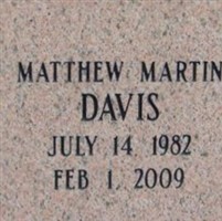 Matthew Martin Davis Matthew Martin Davis