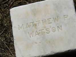 Matthew P. Watson Matthew P. Watson