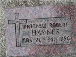 Matthew Robert Haynes Matthew Robert Haynes