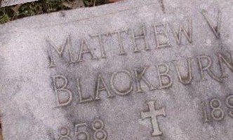 Matthew V. Blackburn Matthew V. Blackburn
