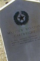 Matthew Winston Cartwright Matthew Winston Cartwright