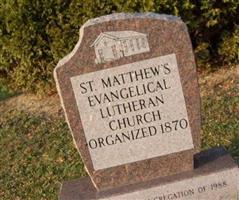 Saint Matthews Evangelical Lutheran Cemetery