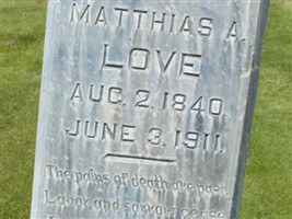 Matthias A. Love