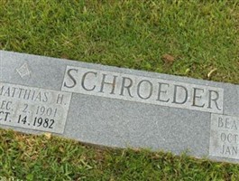 Matthias H Schroeder Matthias H Schroeder