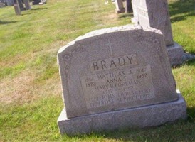 Matthias J Brady Matthias J Brady