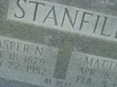Mattie A Stanfill Mattie A Stanfill