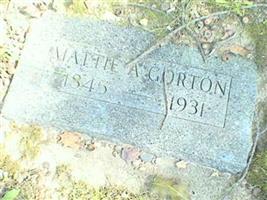 Mattie A. Williams Gorton