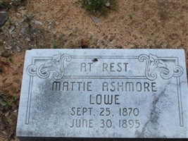Mattie Ashmore Lowe