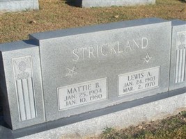 Mattie Bell Felker Strickland Mattie Bell Felker Strickland