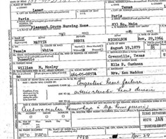 Mattie Berta Moxley Nicholson